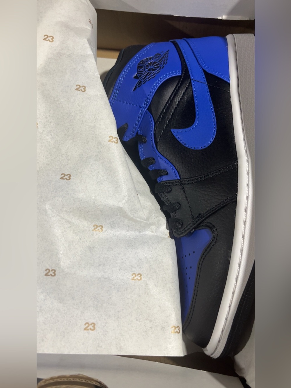 Jordan Air Jordan 1 Mid Royal/Black/White